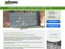 Tablet Screenshot of dravo.be